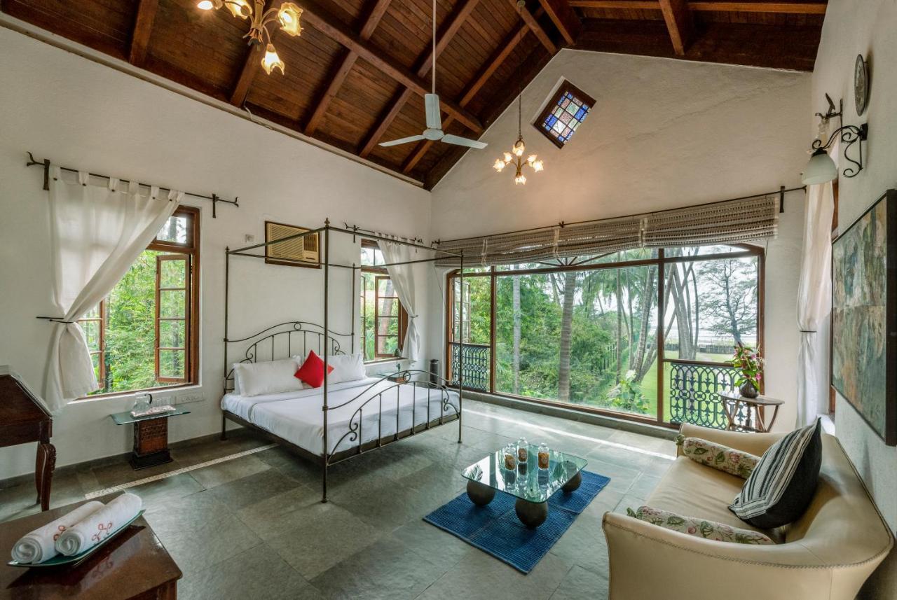 Saffronstays Thalassea, Alibaug - Picturesque Sea-Facing Villa With Colonial Decor Alībāg Dış mekan fotoğraf