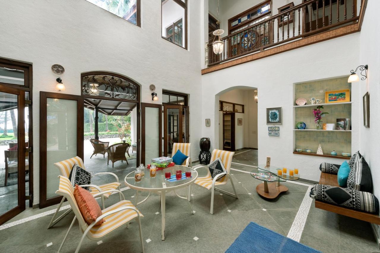 Saffronstays Thalassea, Alibaug - Picturesque Sea-Facing Villa With Colonial Decor Alībāg Dış mekan fotoğraf